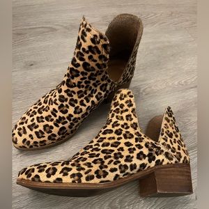 Cheetah booties